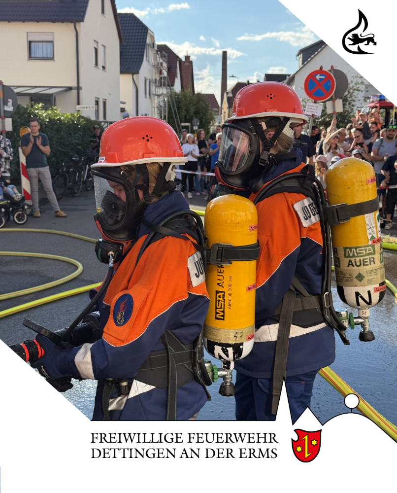 Der Angriffstrupp unserer Jugendfeuerwehr